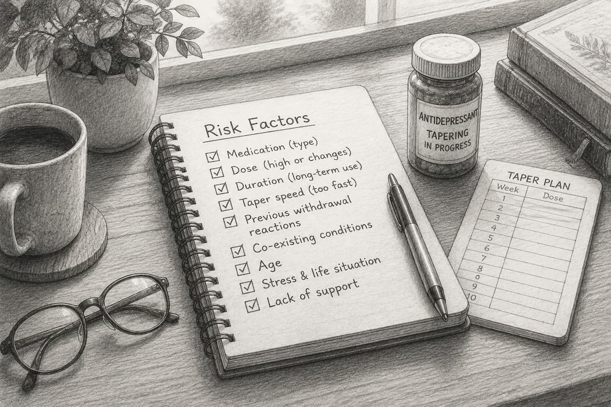 Risk Factors For Severe Antidepressant Withdrawal