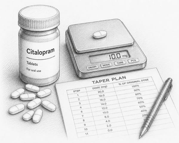 Citalopram Tapering Guide for Safe Withdrawal