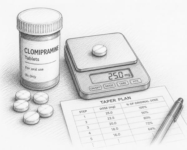 How to Taper Clomipramine Safely and Gradually
