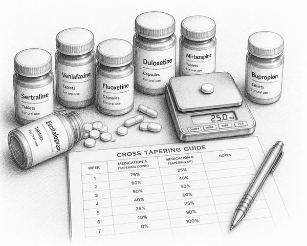 Safe Cross Tapering Of Antidepressants Explained