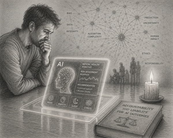 Accountability and Liability for Mental Health Ai Outcomes