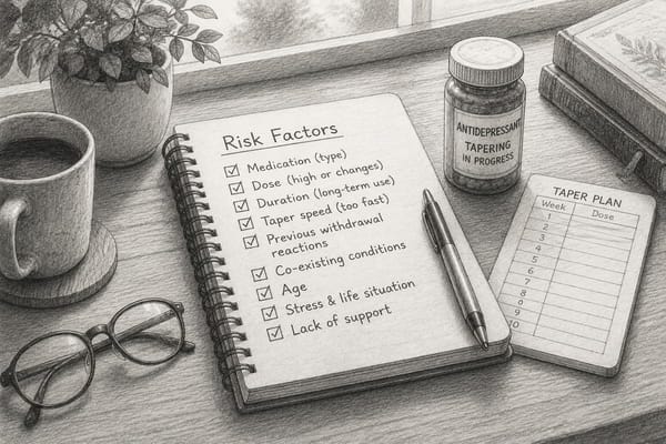 Risk Factors For Severe Antidepressant Withdrawal